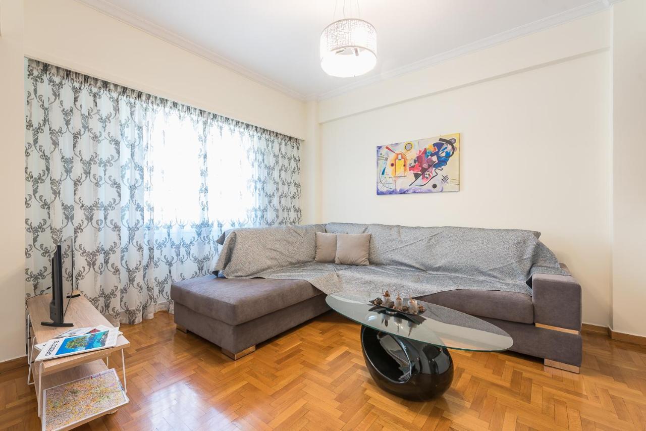 Comfy Apartment In Acropolis Area By Cloudkeys Athena Bagian luar foto